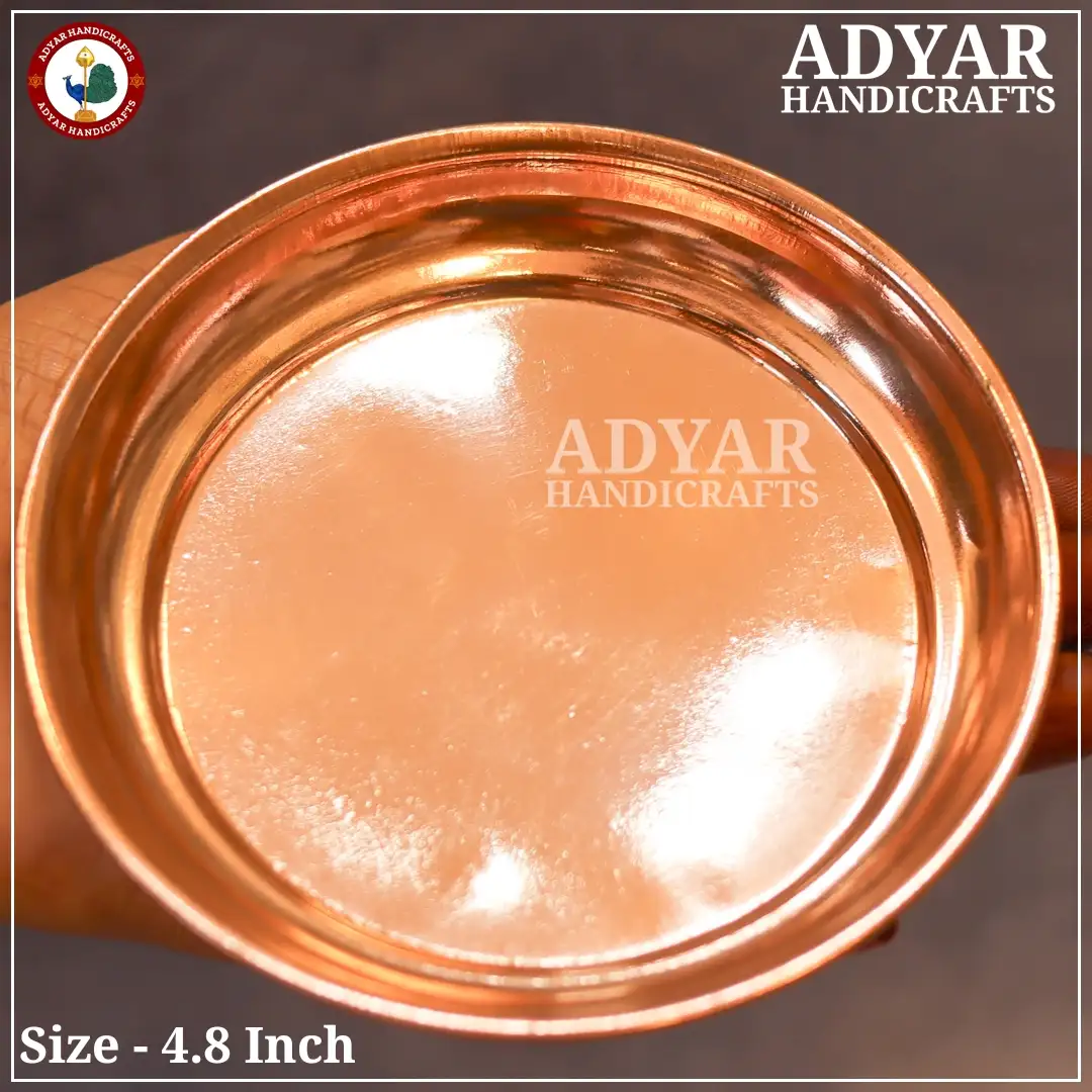 No.7 Copper Plain Plate - image 1