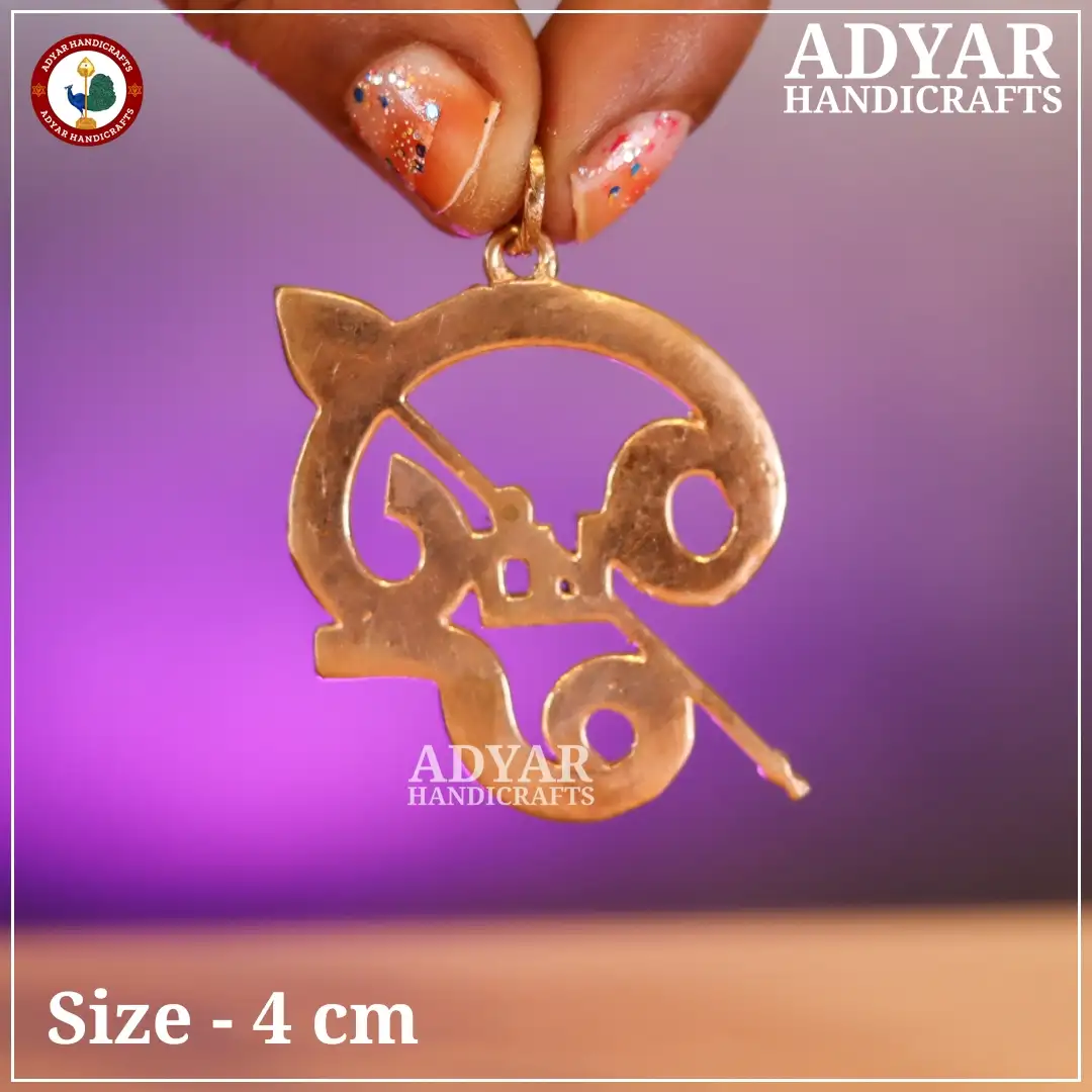 Om Enamel Pendent - image 2