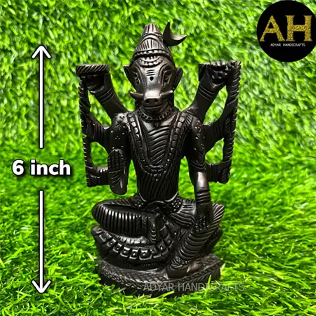 VARAHI AMMAN KARUNGALI 6 INCH - image 1