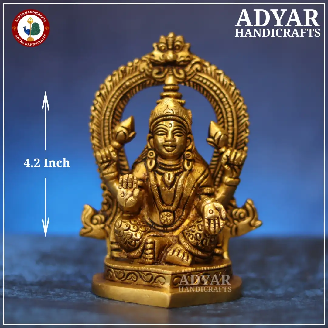 Lakshmi Brass Idol - image 1