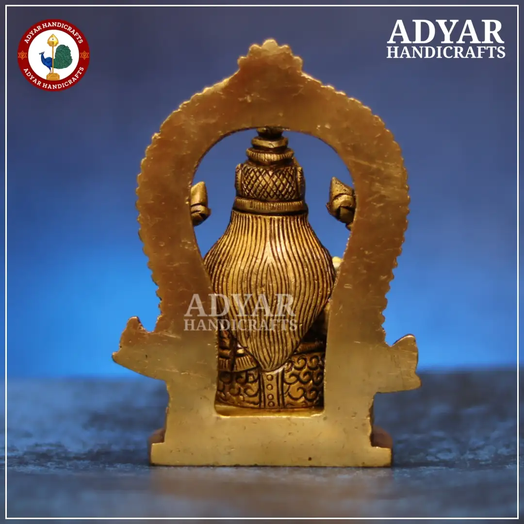 Lakshmi Brass Idol - image 2