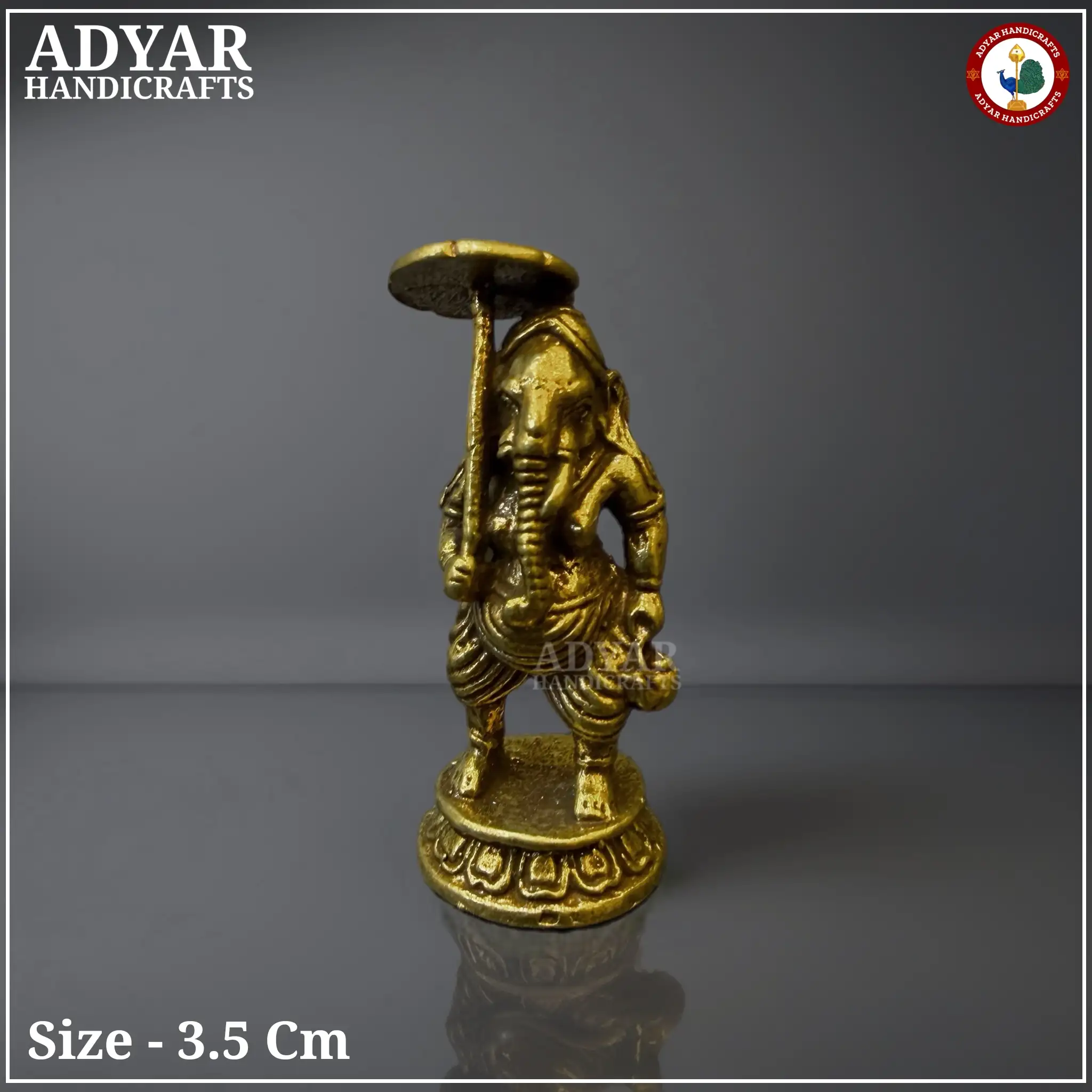 Umbrella Ganesha Miniature - image 1