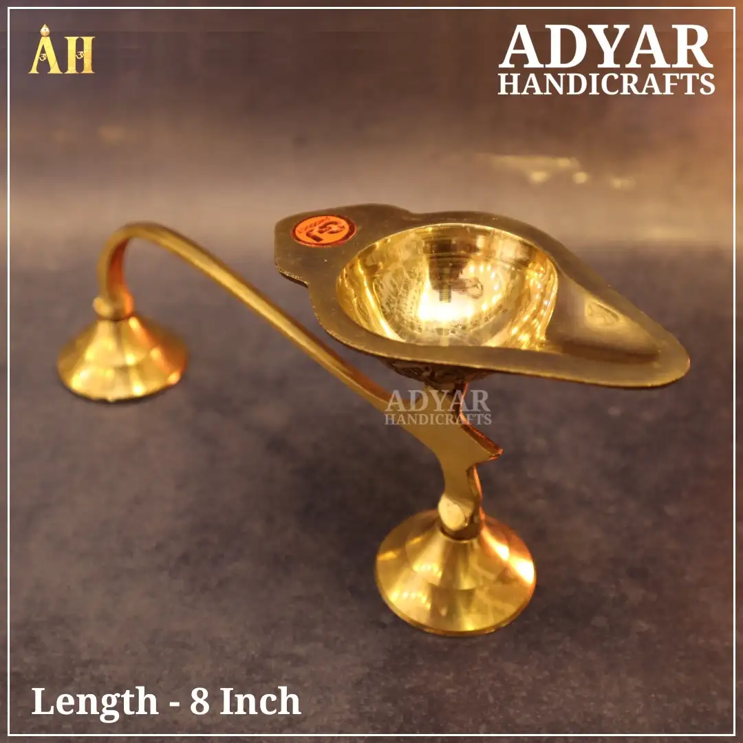 Brass Aarthi Dhoop Stand - image 1