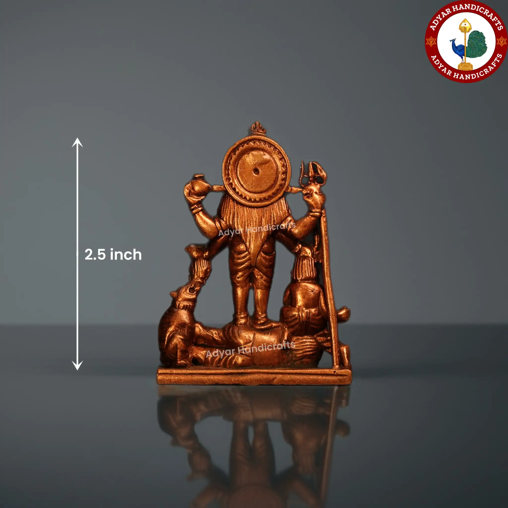 kali copper idol - image 2