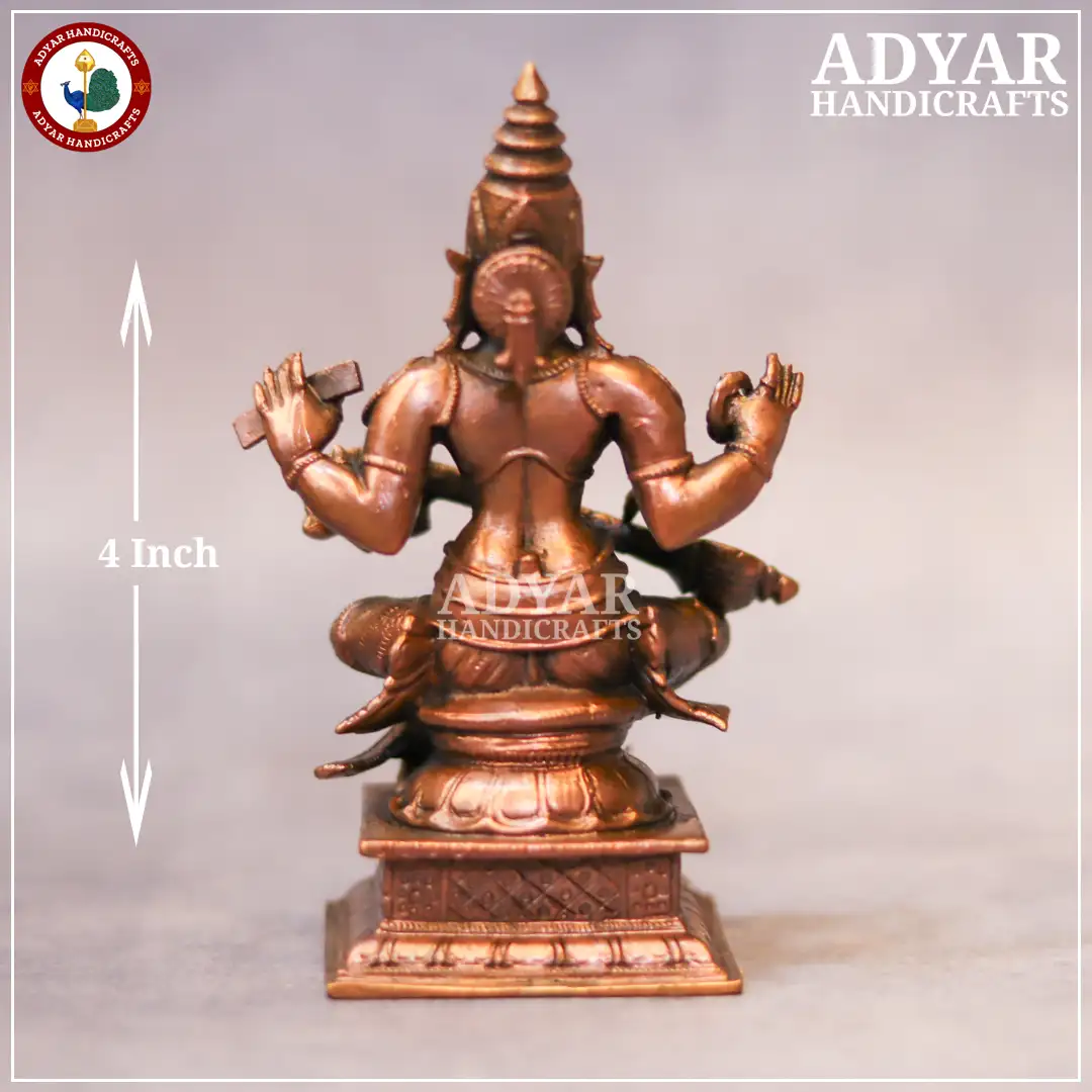 Saraswathi Copper Idol - image 2
