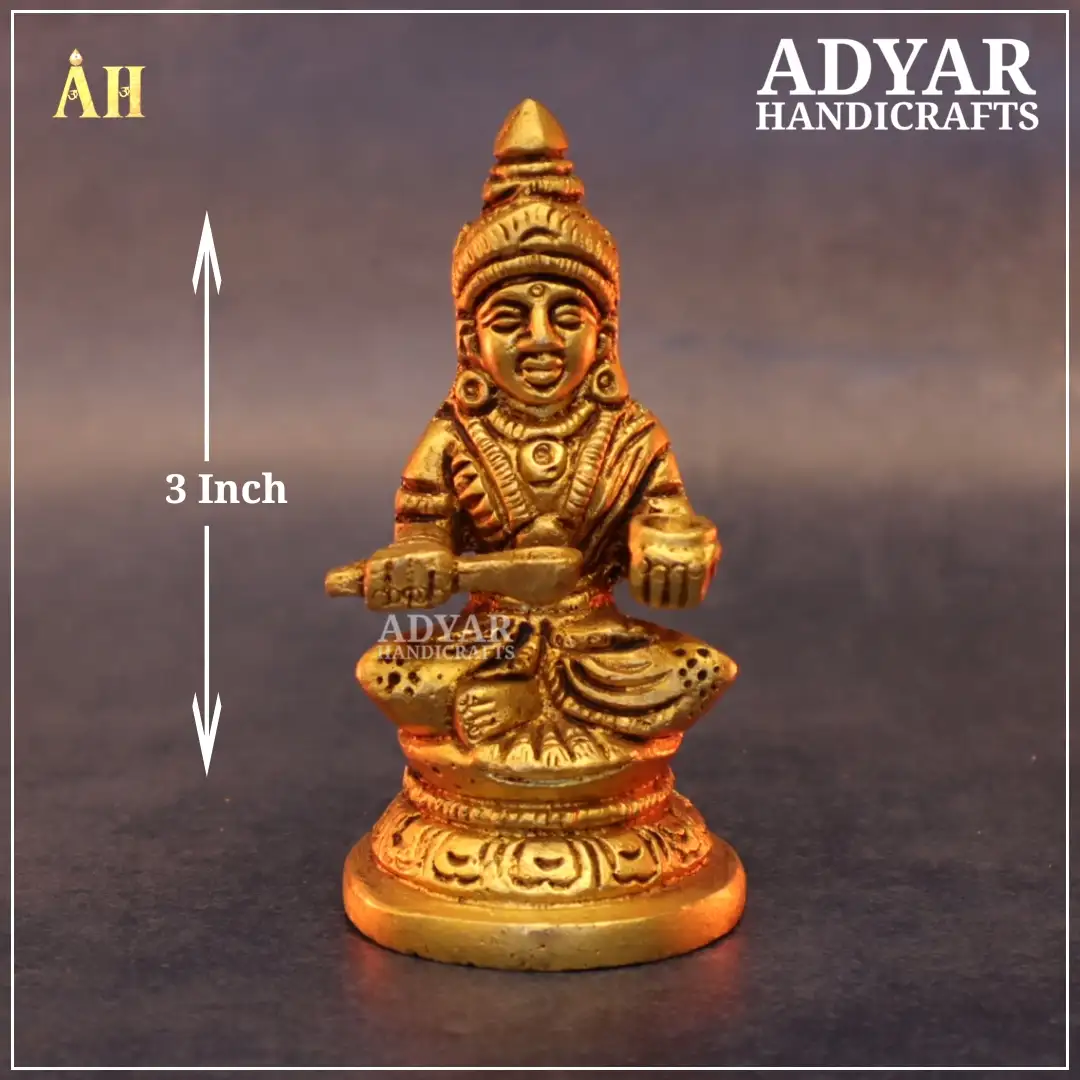 Annapoorni Brass Idol - image 1
