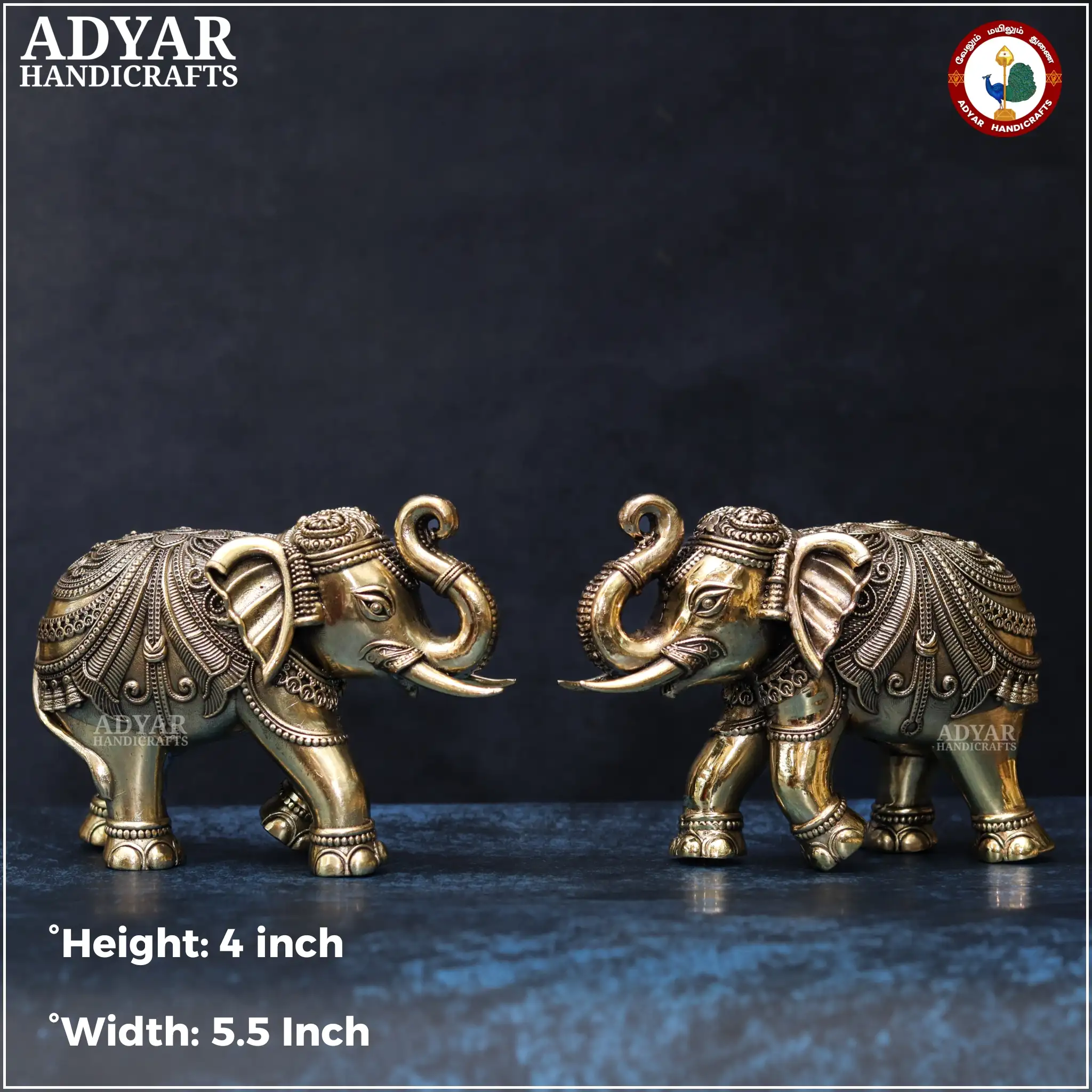Elephant Pair (Lite Weight Model) - image 2