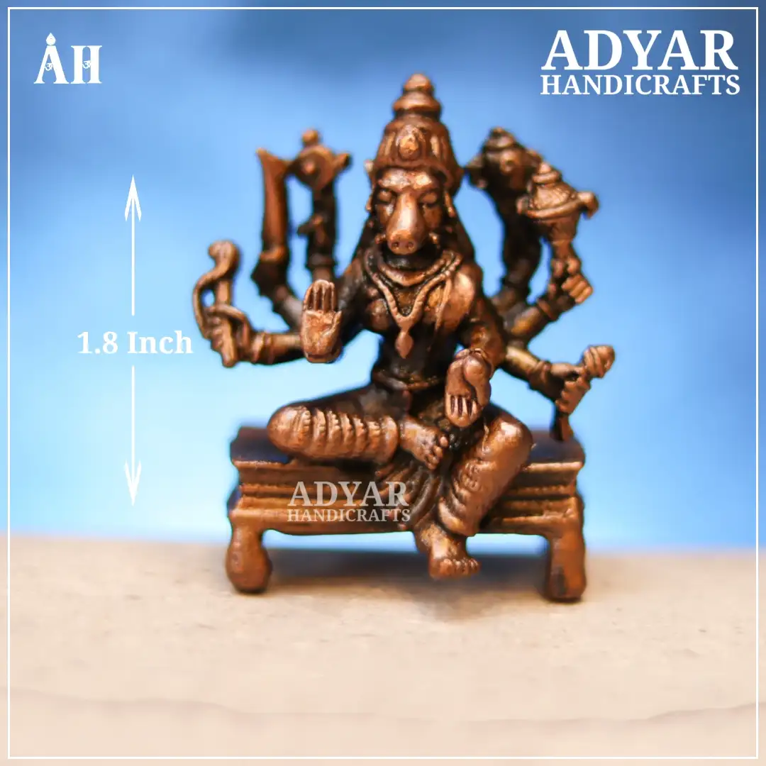 Varahi Amman Copper Idol - image 1