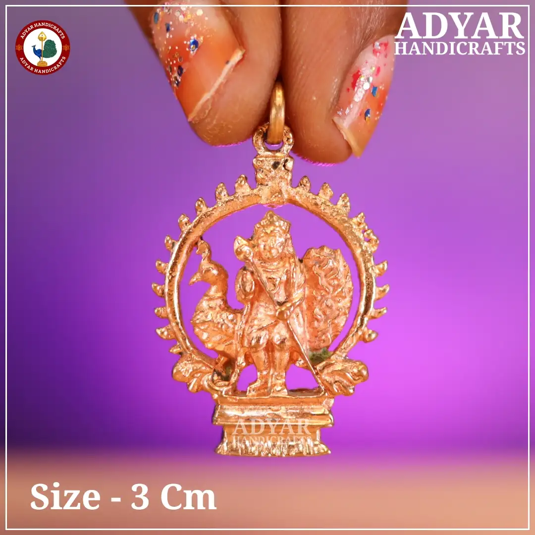 Murugar Pendant Panchalogam - image 1