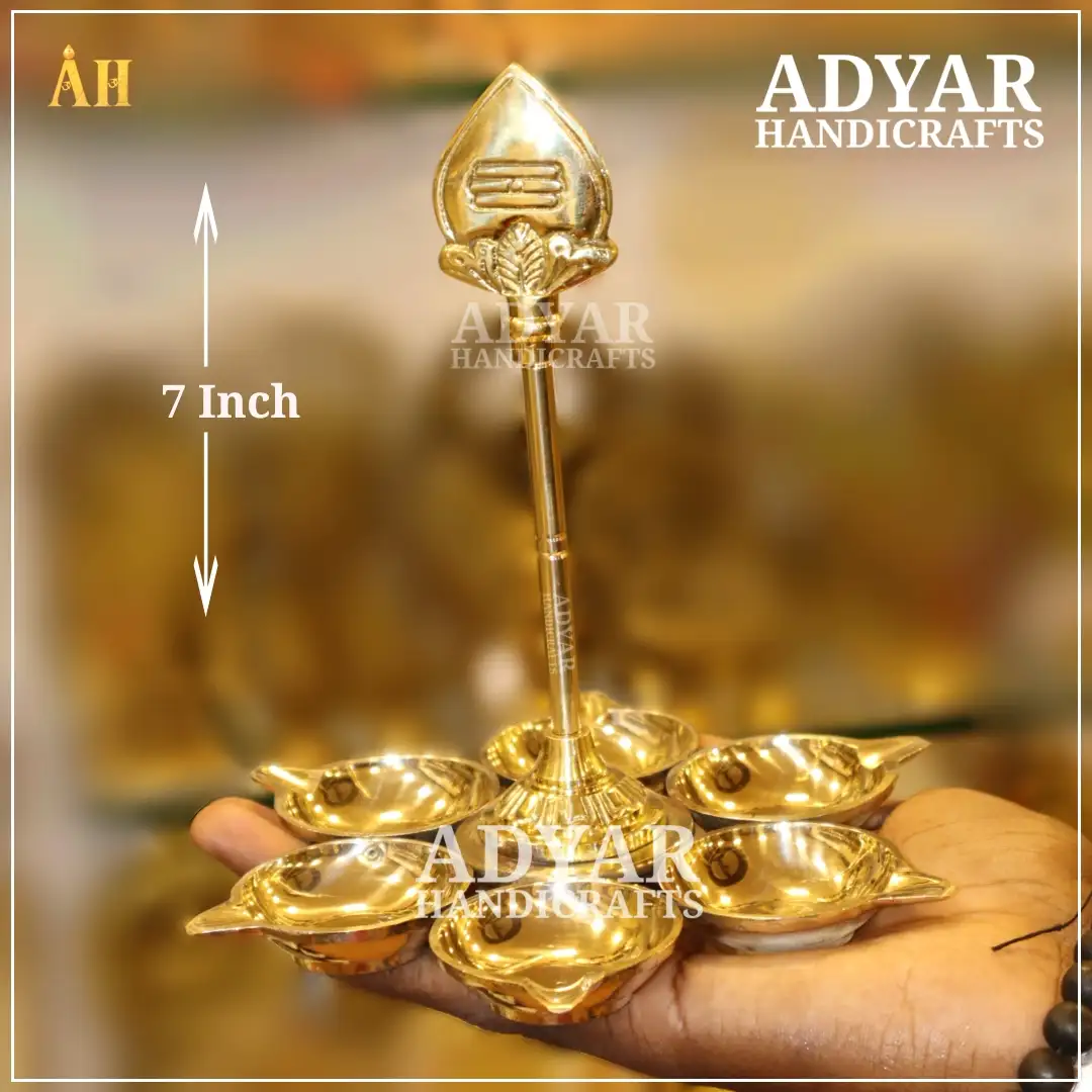 Aarumuga Vilakku Brass - image 1