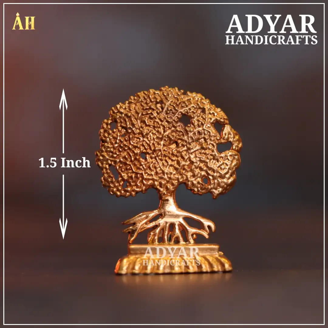 1.5 Inch Karpagavirutcham Tree Panchalogam - image 1