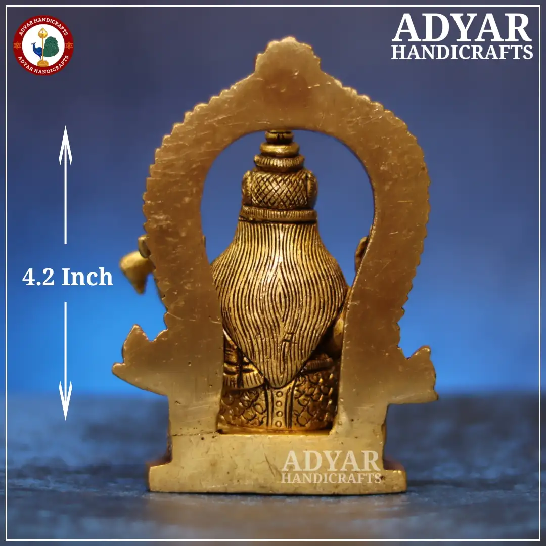 Saraswathi Brass Idol - image 2