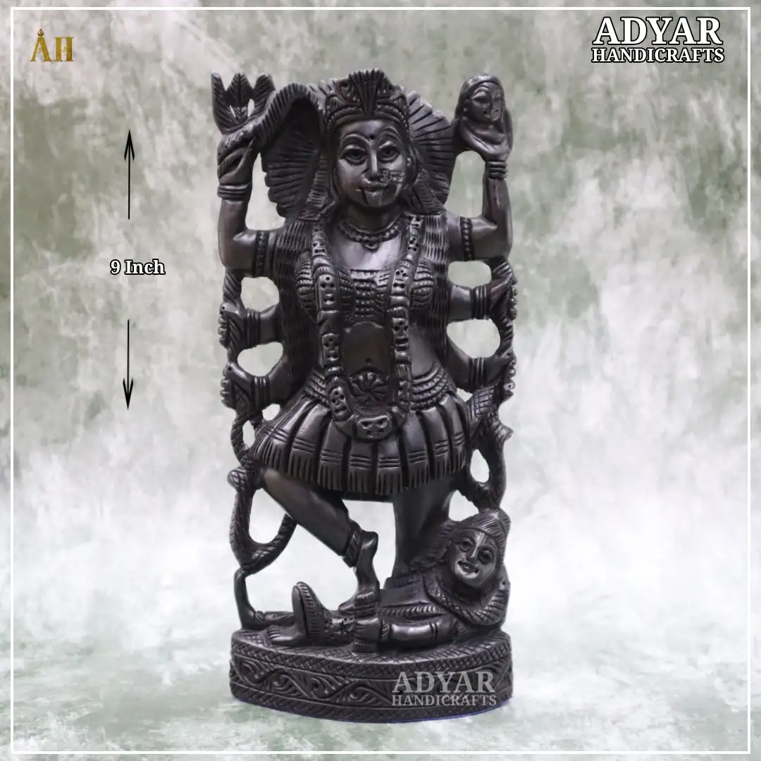 ORIGINAL KARUNGALI WOOD KAALI 9 INCH - image 1