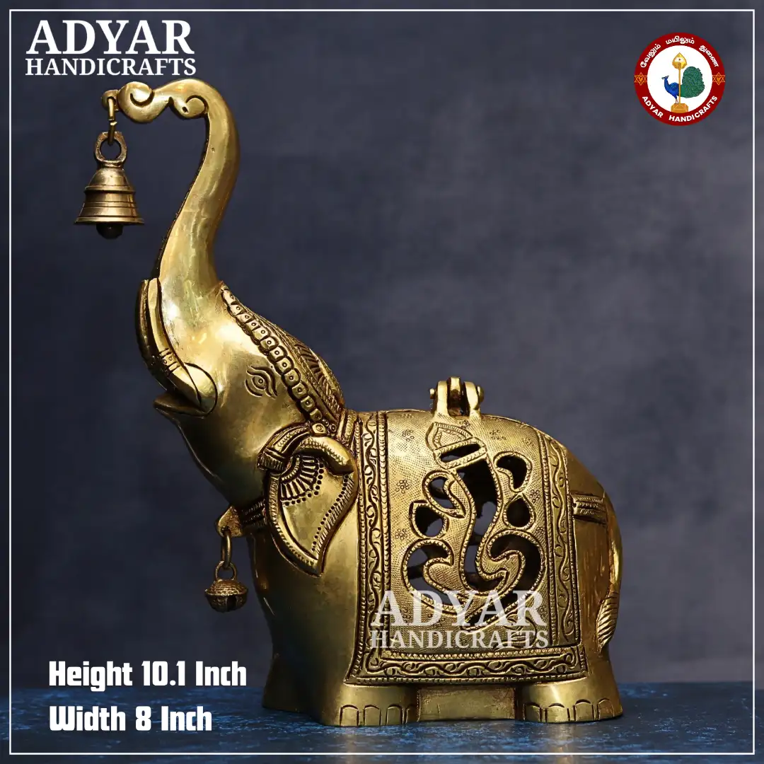 Elephant With Lamp - image 1