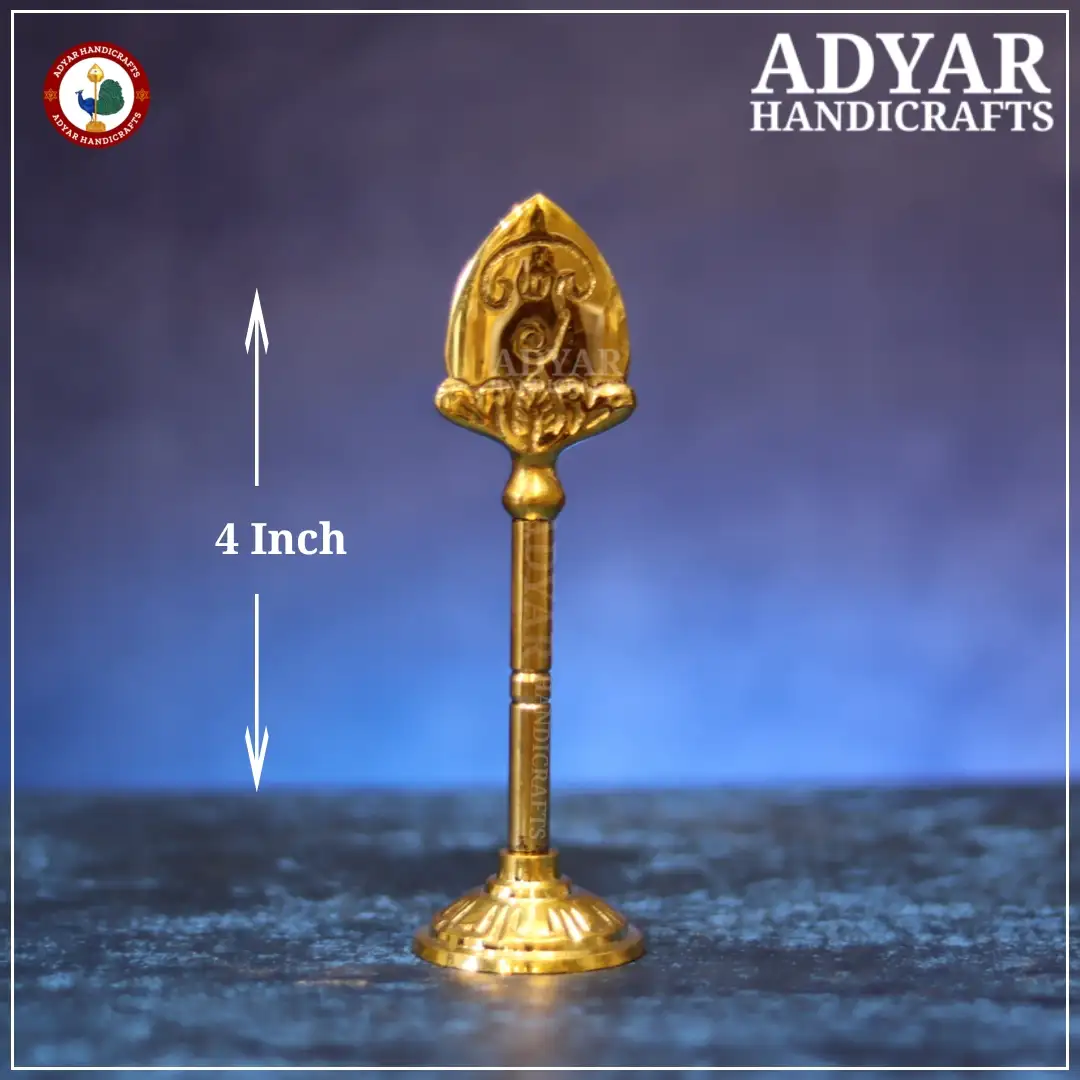 Superfine Murugan Brass Vel - image 2