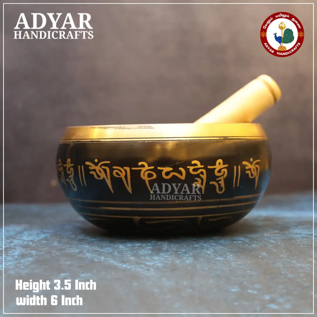 Black Singing Bowl - image 1