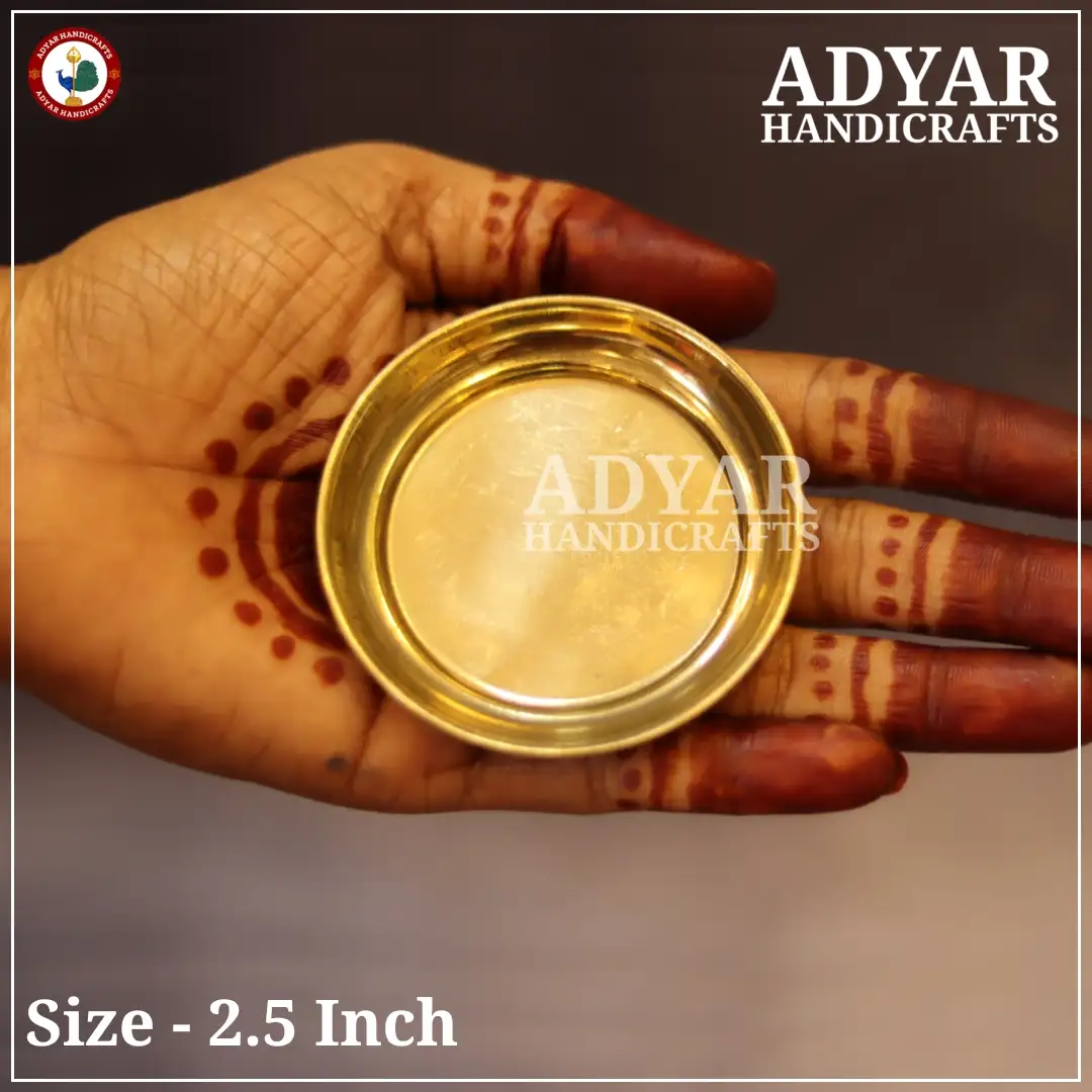 No.2 Size Plate Brass - image 1