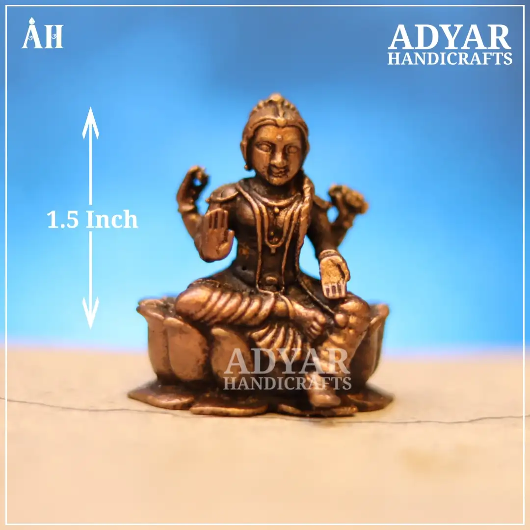 Exquisite 1.5 Inch Balambigai Copper Idol – Handcrafted Temple Art - image 1