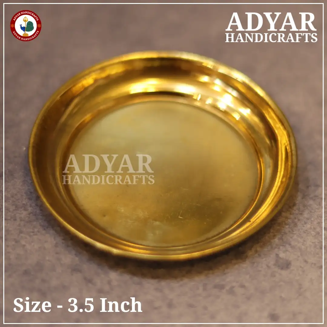 No.4 Size Plate Brass - image 2