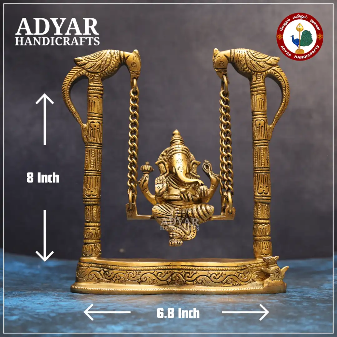 Parrot Jhula Ganesha - image 1