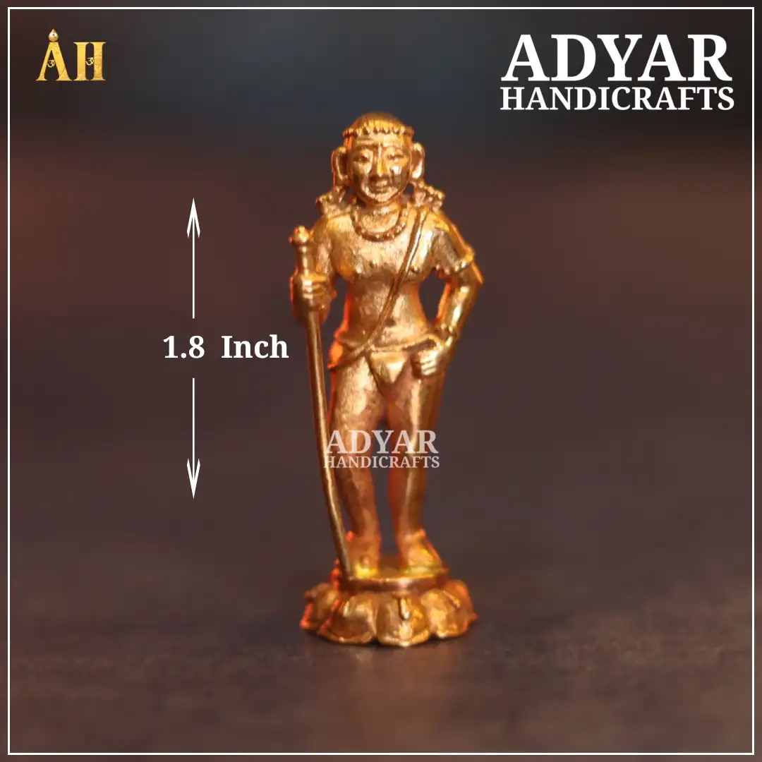 1.8 Inch Pazhani Aandavar Panachalogam Idol - image 1