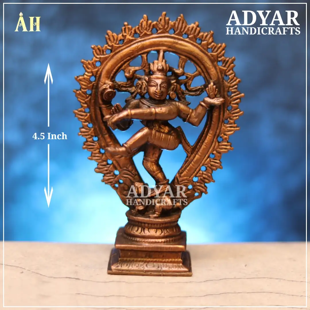 Nataraja Copper Idol - Master of Dance - image 1