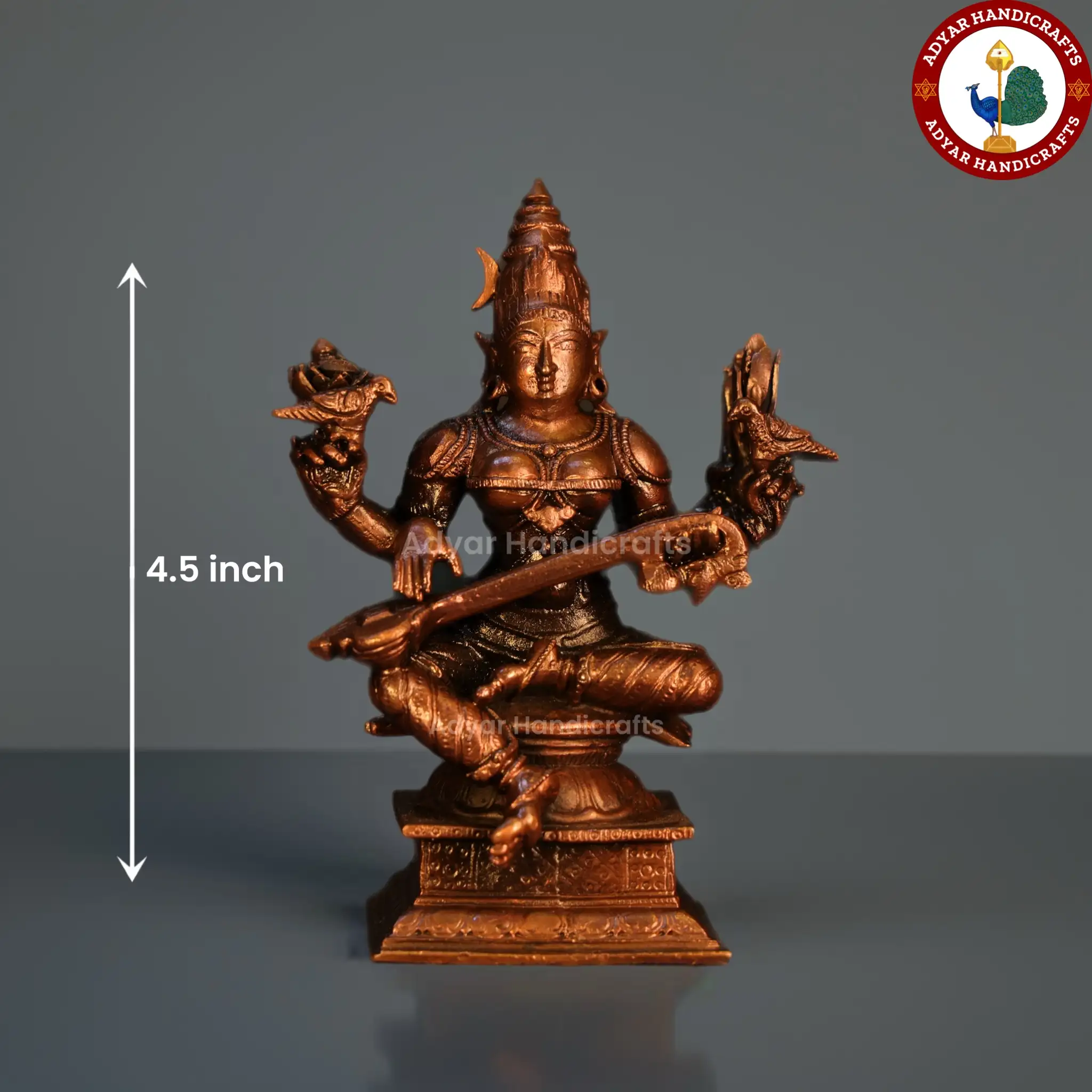 rajamatangi copper idol - image 1