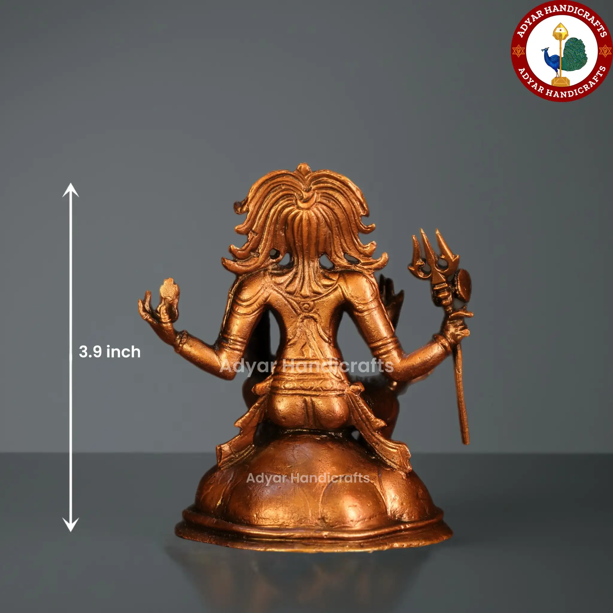 Dhatchanamoorthy Copper Idol - image 2