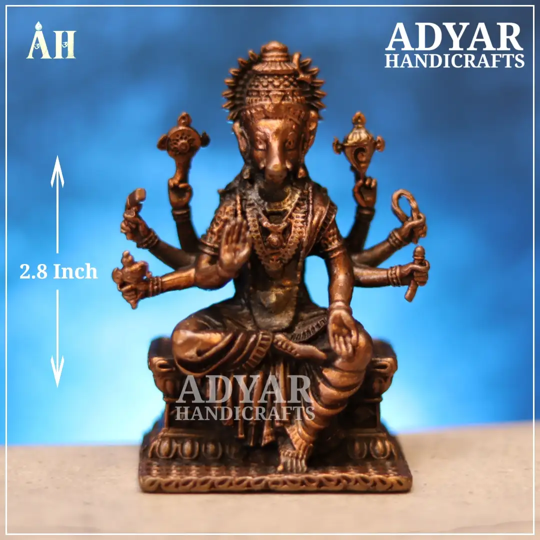 Varahi Amman Copper Idol - image 1