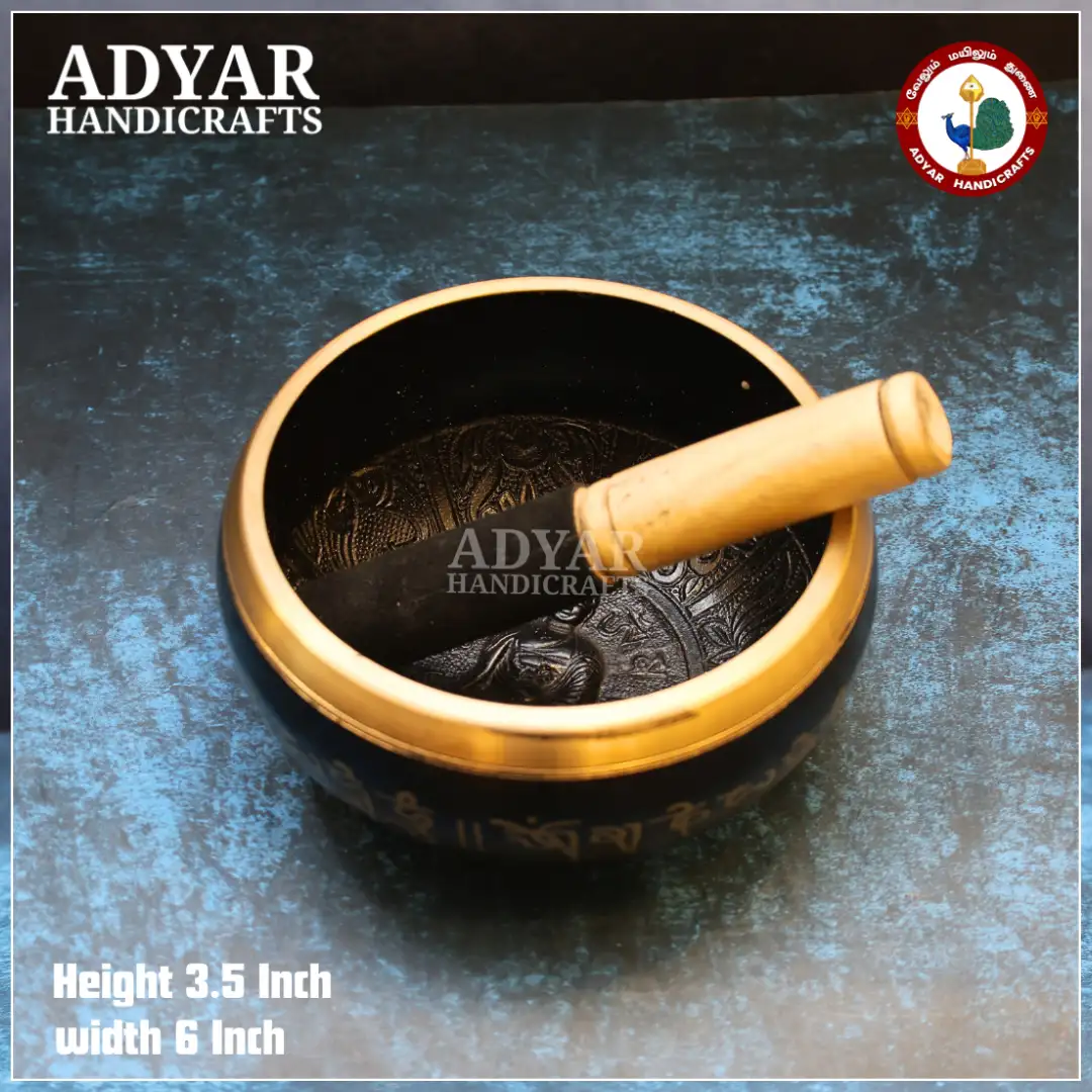 Black Singing Bowl - image 2