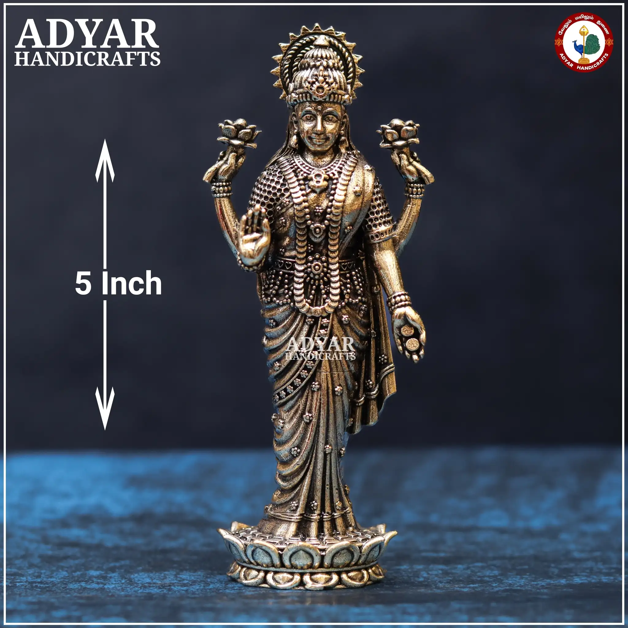 Standing Lakshmi ( Lite Weight Model ) - image 1