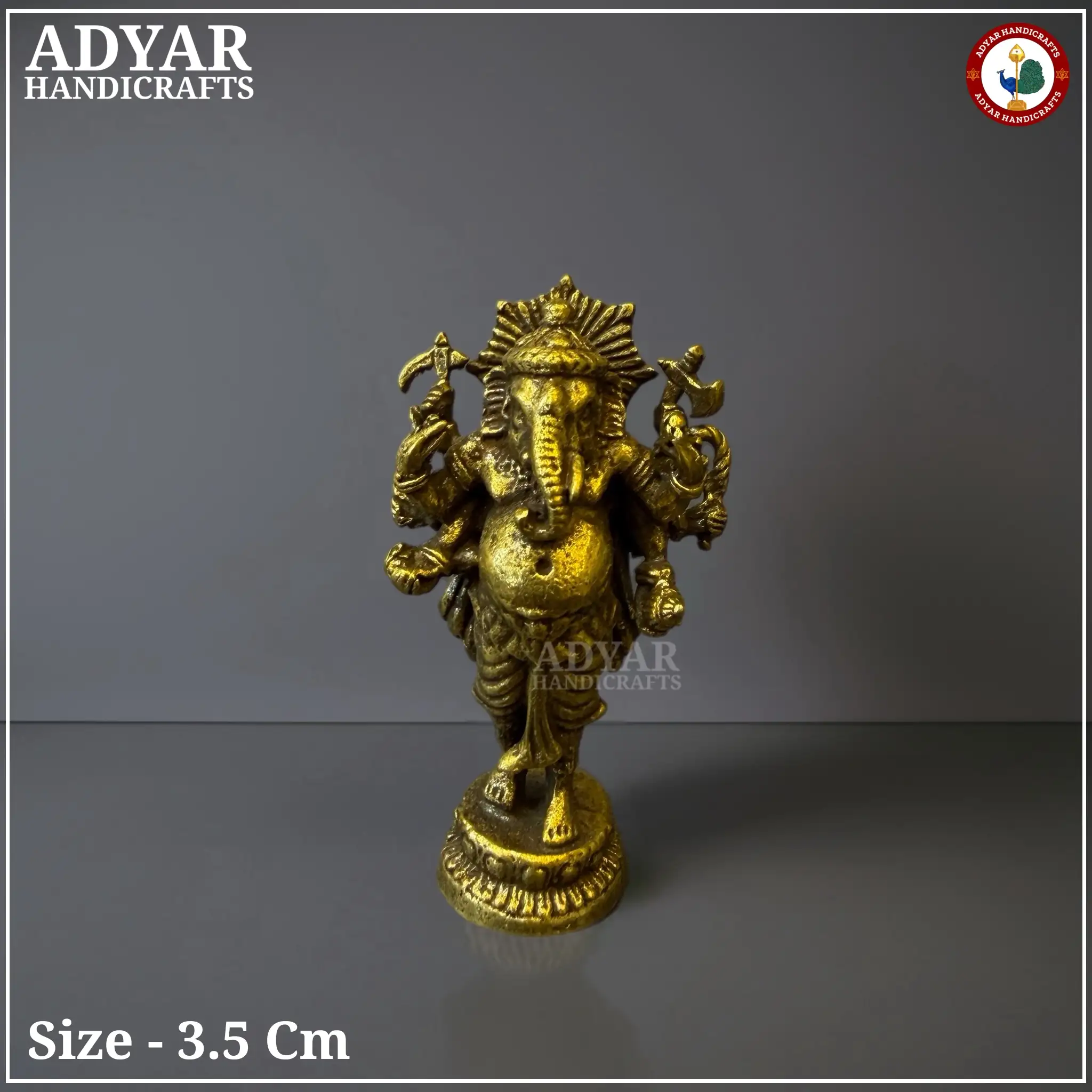 6 Hand Ganesha miniature - image 1