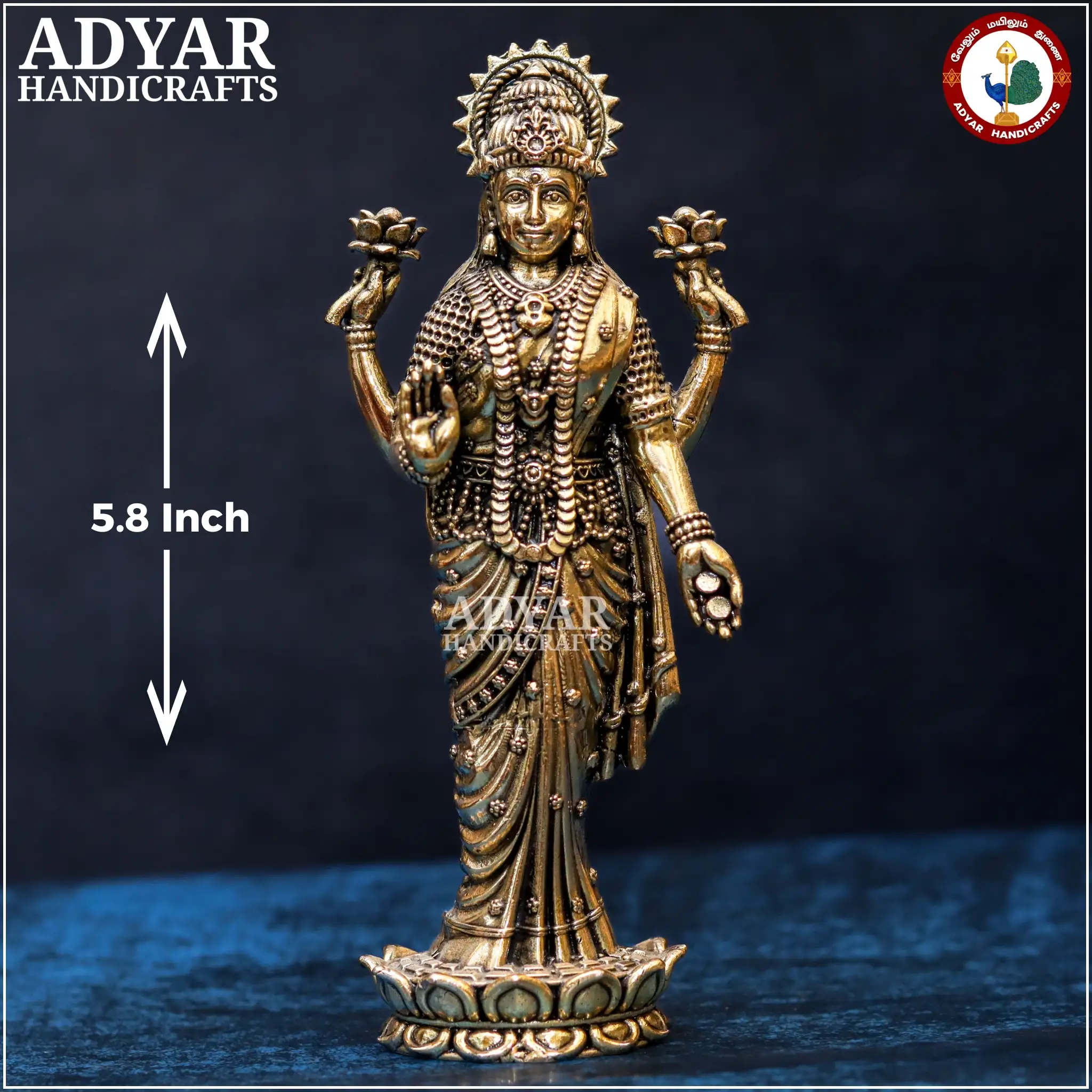 Standing Lakshmi (Lite Weight Model) - image 2